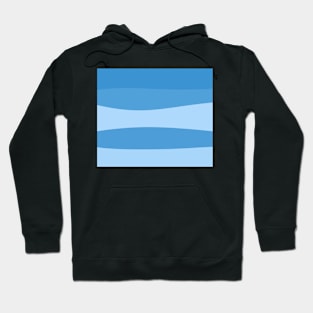 Abstract - blue. Hoodie